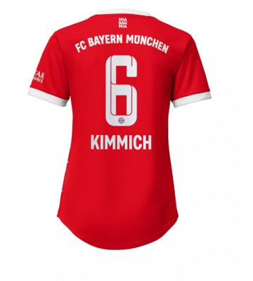 Bayern Munich Joshua Kimmich #6 Hjemmedrakt Kvinner 2022-23 Kortermet